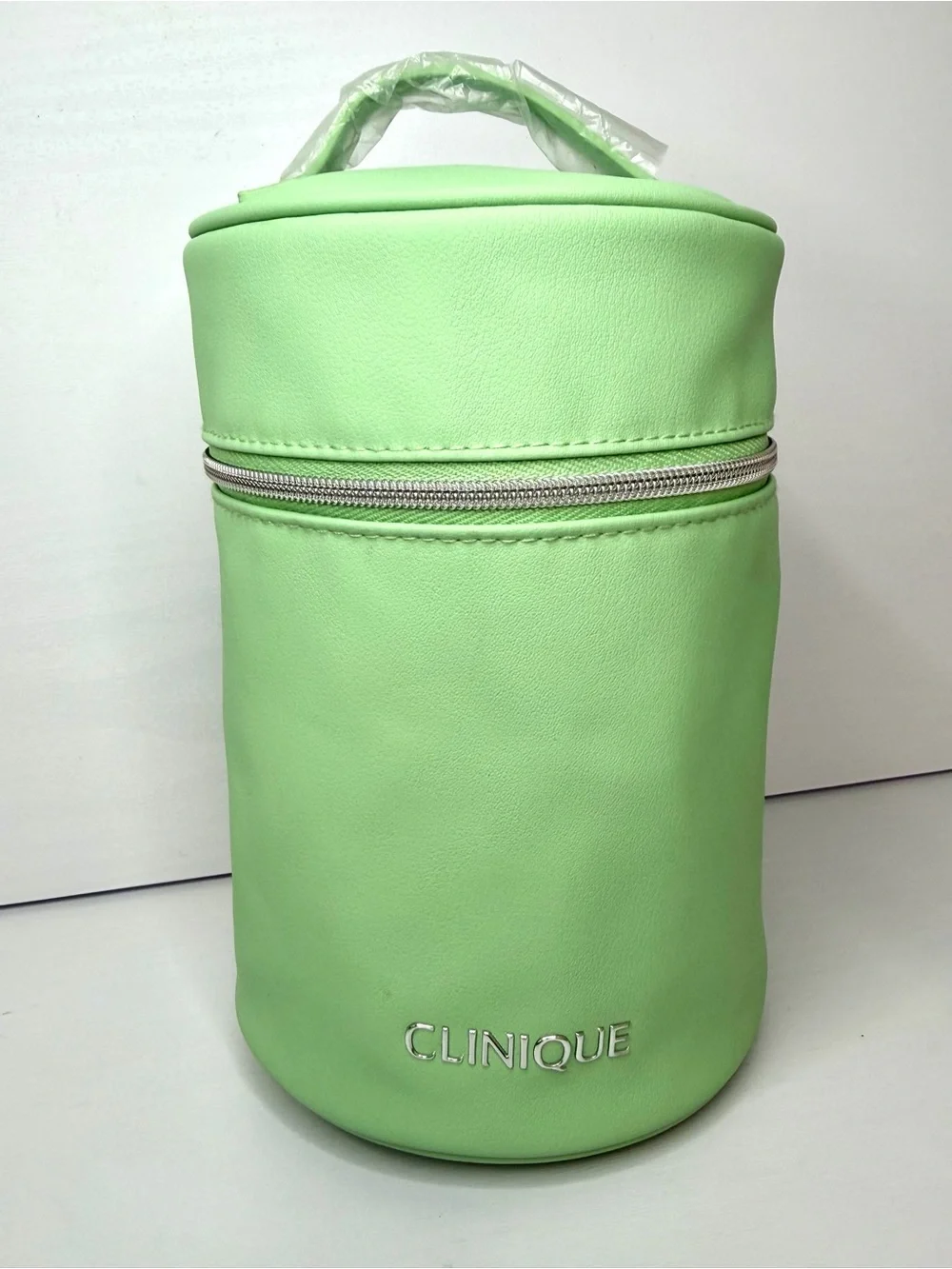 Clinique Train Cosmetic Toiletry Makeup Travel Bag Trousse- Green - 2026